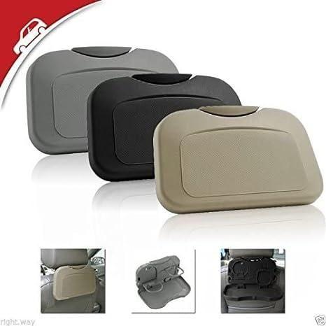 Car food tray back seat foldable cup holder tray